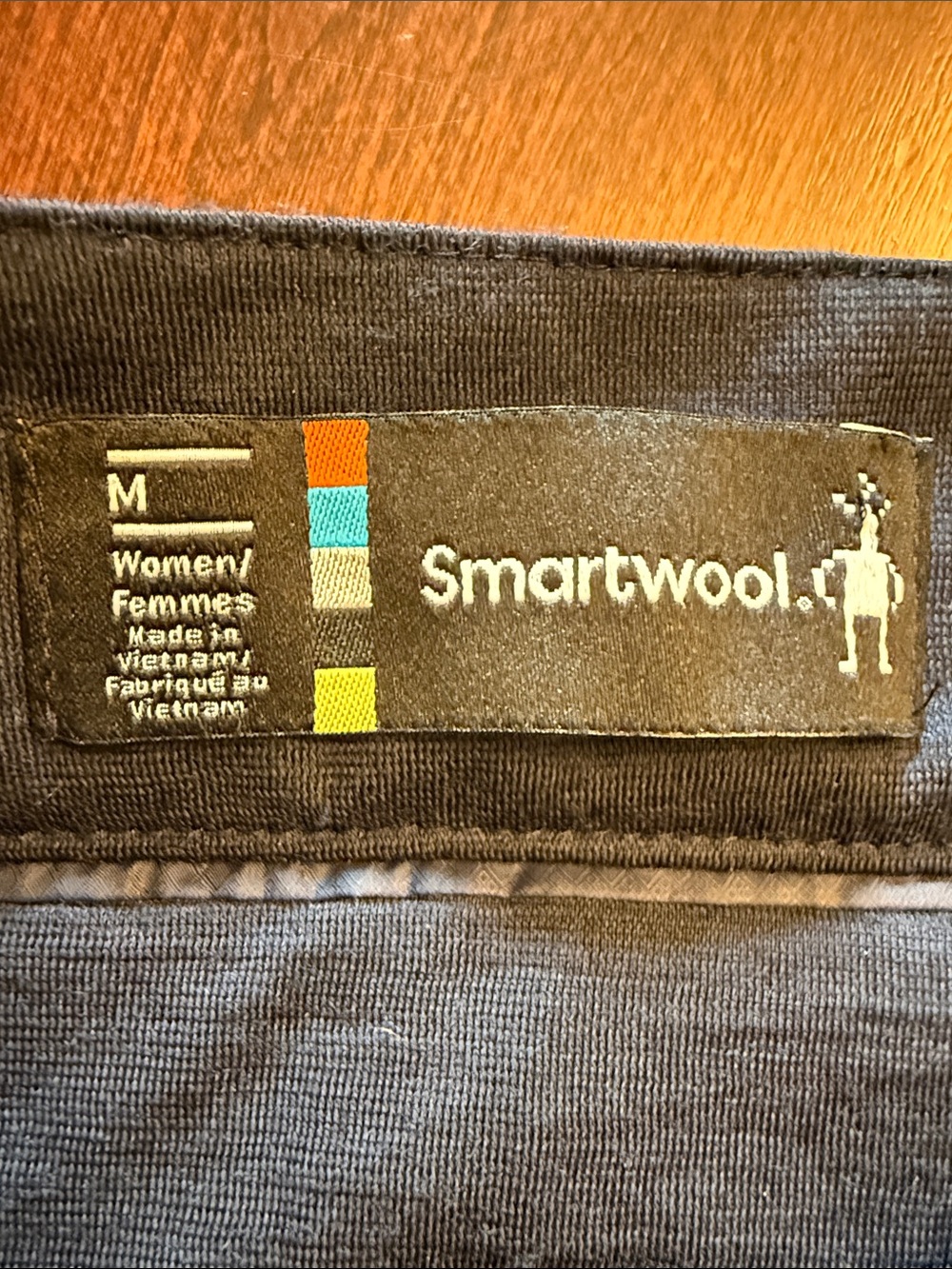 Smartwool navy blue Quilted Mini Skirt with Side Zip - Picture 3 of 5